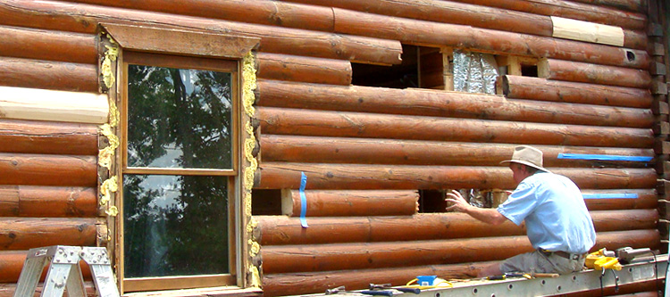 Log Home Repair Roper,  North Carolina